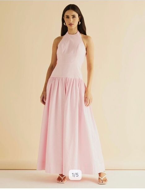 atmos and here pink dress Atmos&Here Mae Midi Dress