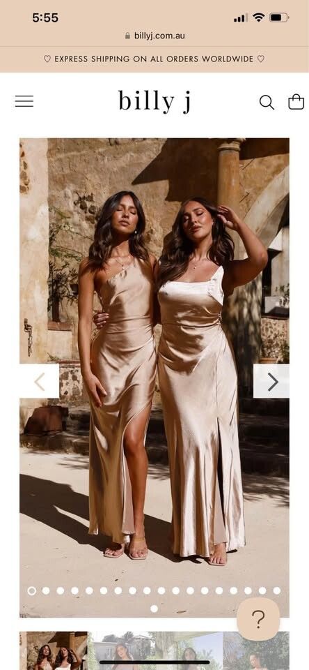 Billy J Boutique - Billy J Bridesmaid dress on Designer Wardrobe Billy J Boutique - Billy J Bridesmaid dress on Designer Wardrobe