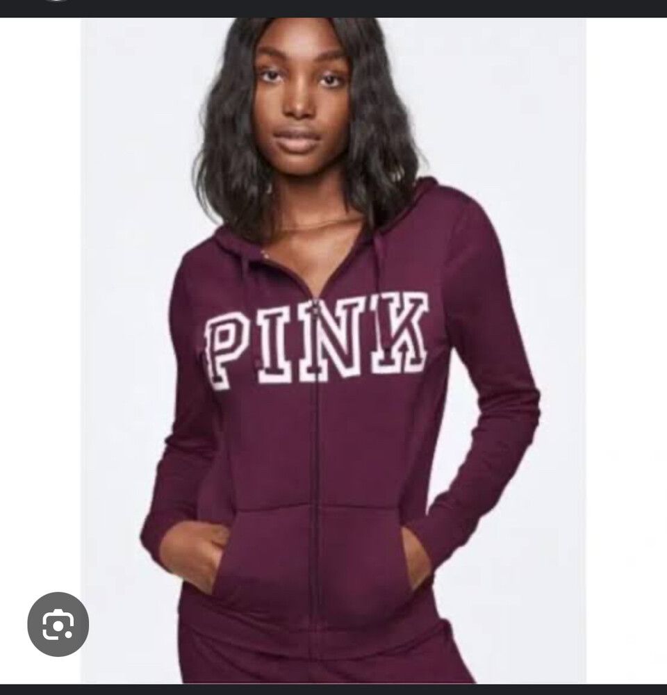 Pink Victoria Secret Zip Up