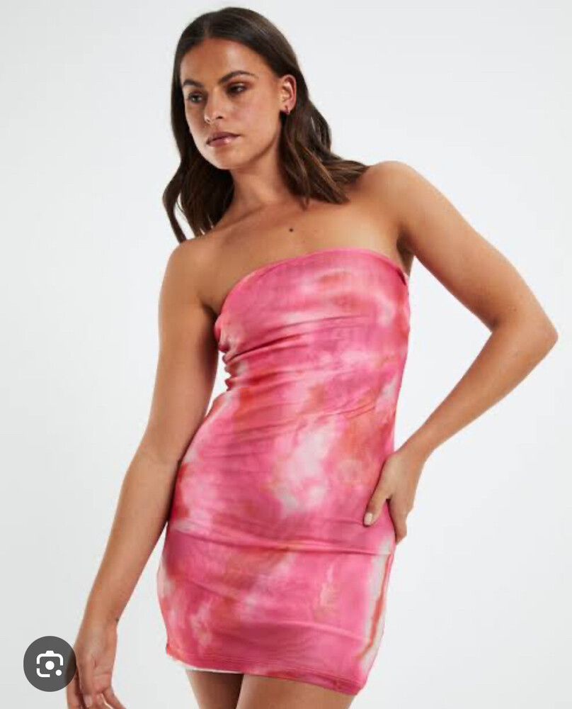 Motel Rocks Pink Mini Dress