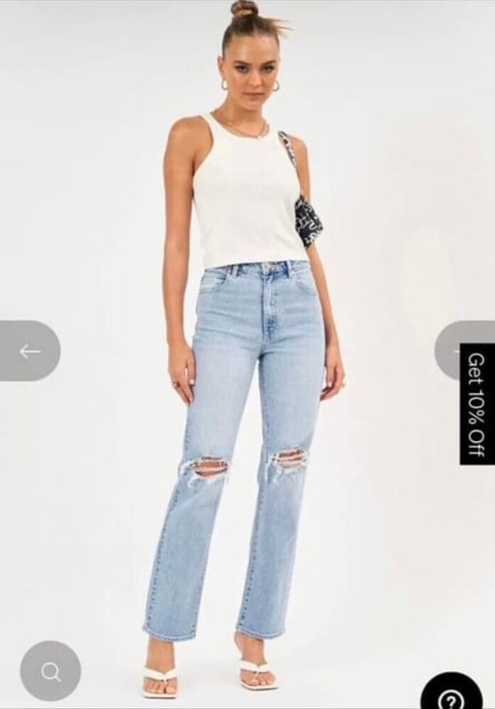 Rollas Straight Jeans