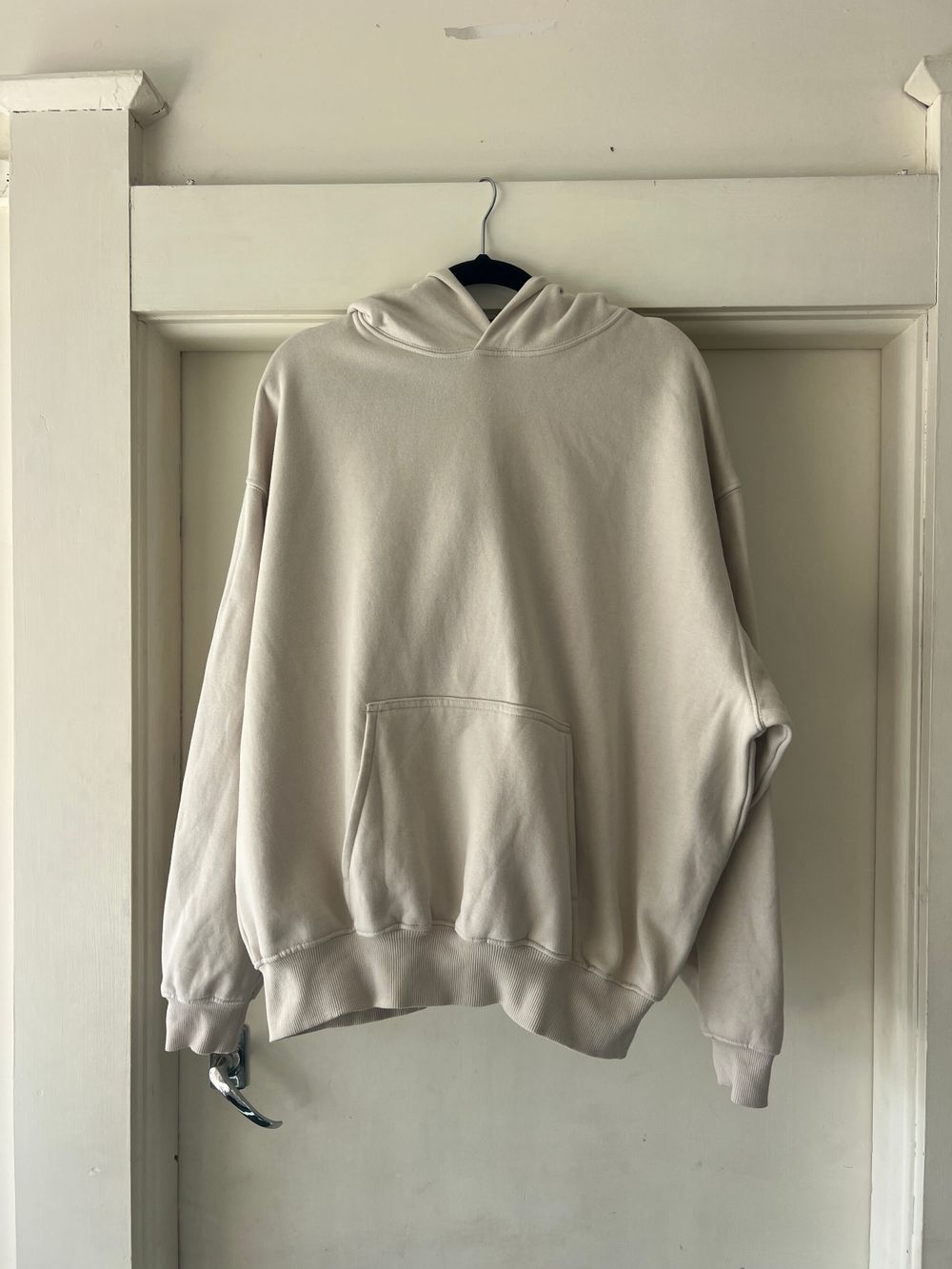 Glassons Beige Oversized Organic Cotton Hoodie