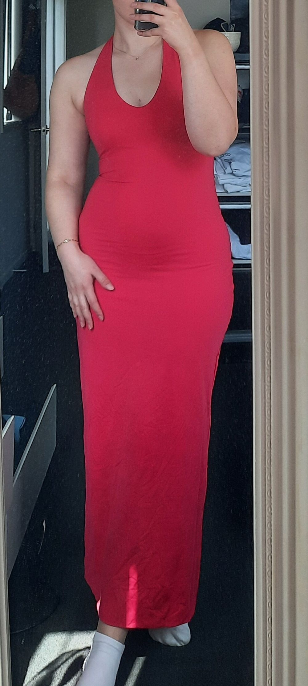 Kookai - Stella Halter Maxi dress on Designer Wardrobe