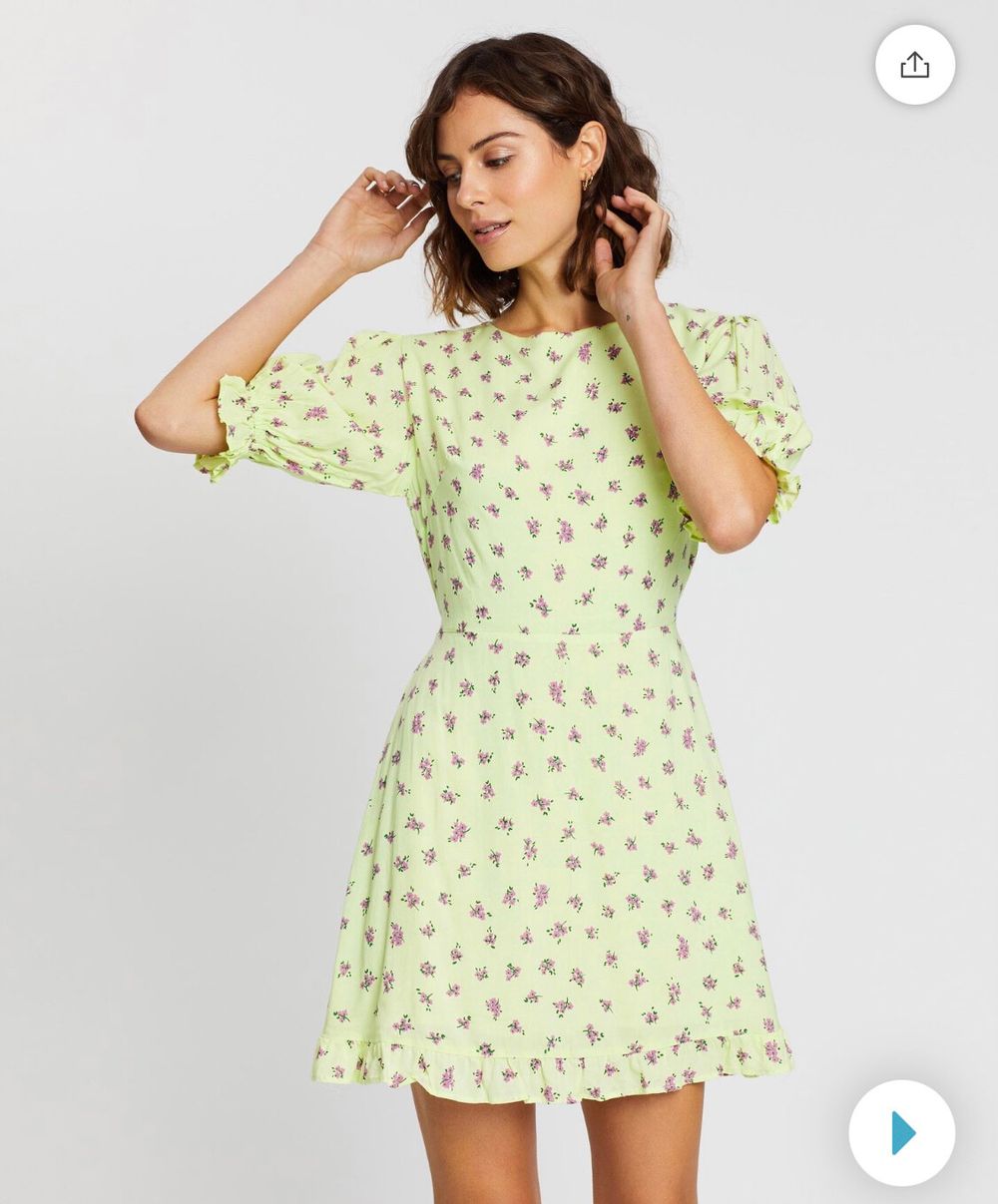faithfull florence mini dress Faithfull the Brand Florence Mini Dress Ade Floral