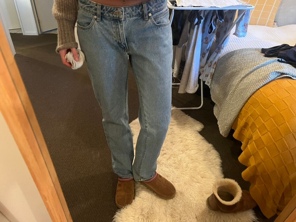 Abrand jeans low and straight