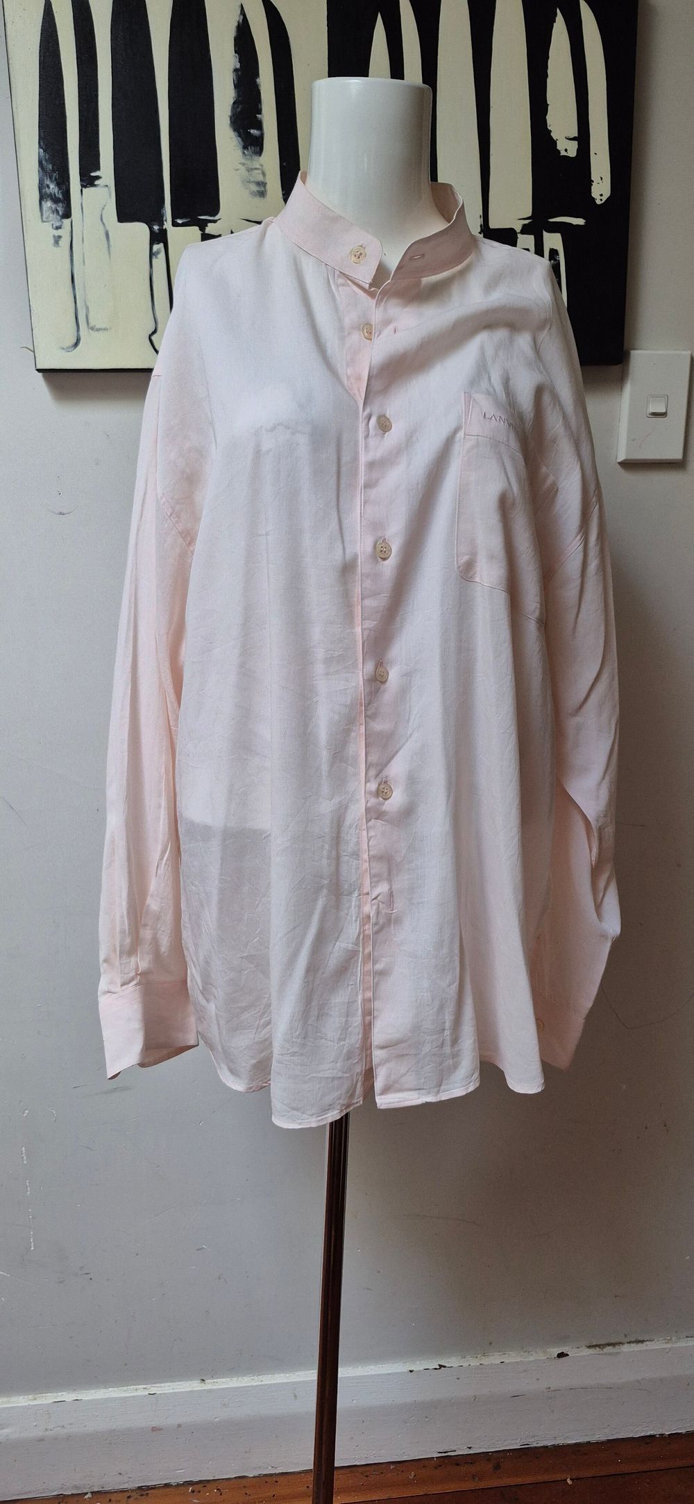 Vintage Lanvin cotton Shirt