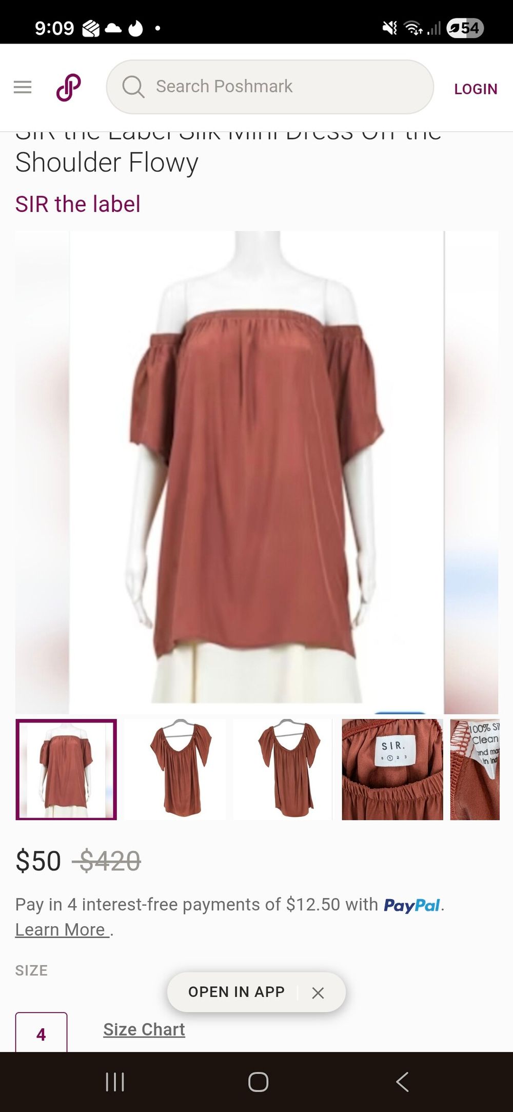 Sir The Label mini dress