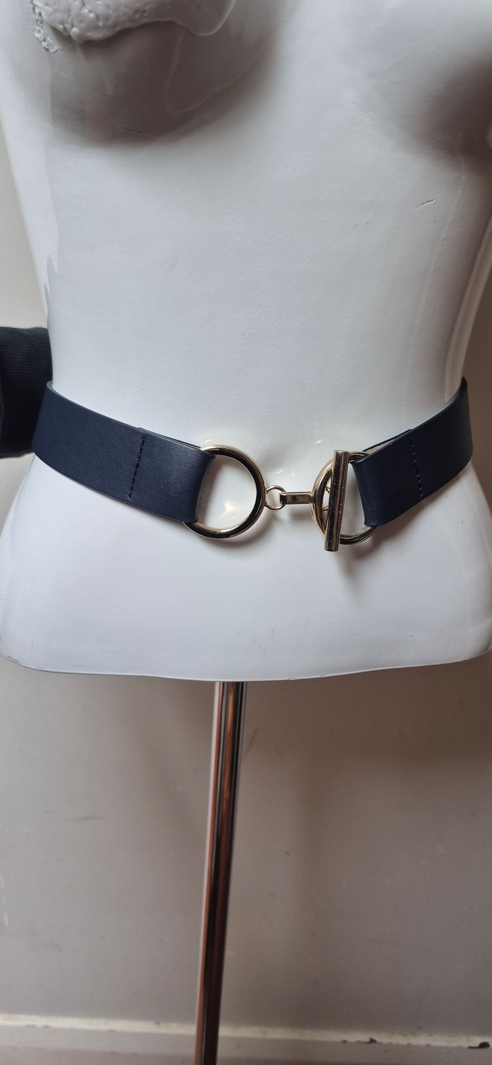 Witchery Blue Leather Belt