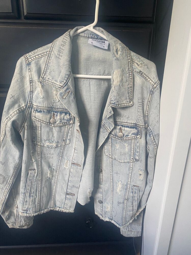 Federation Graffti Jean Jacket
