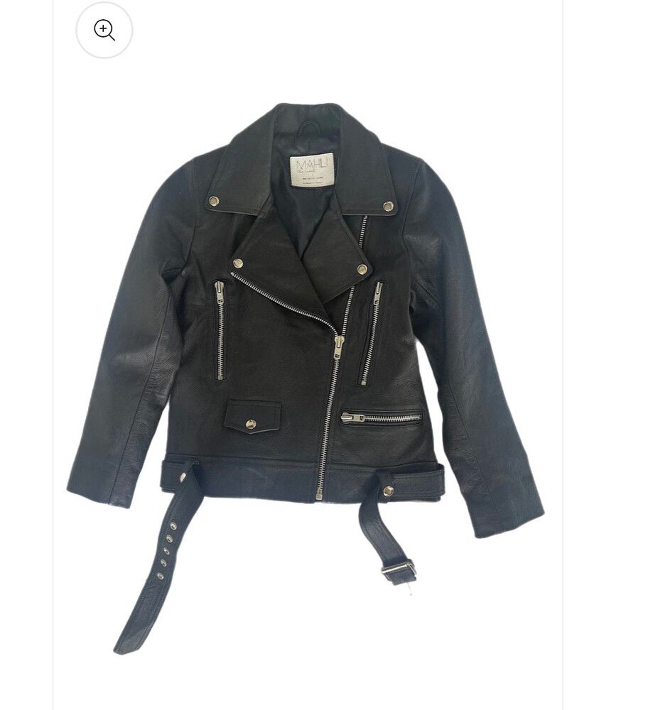 Classic Leather Biker Jacket - Mahli the Label