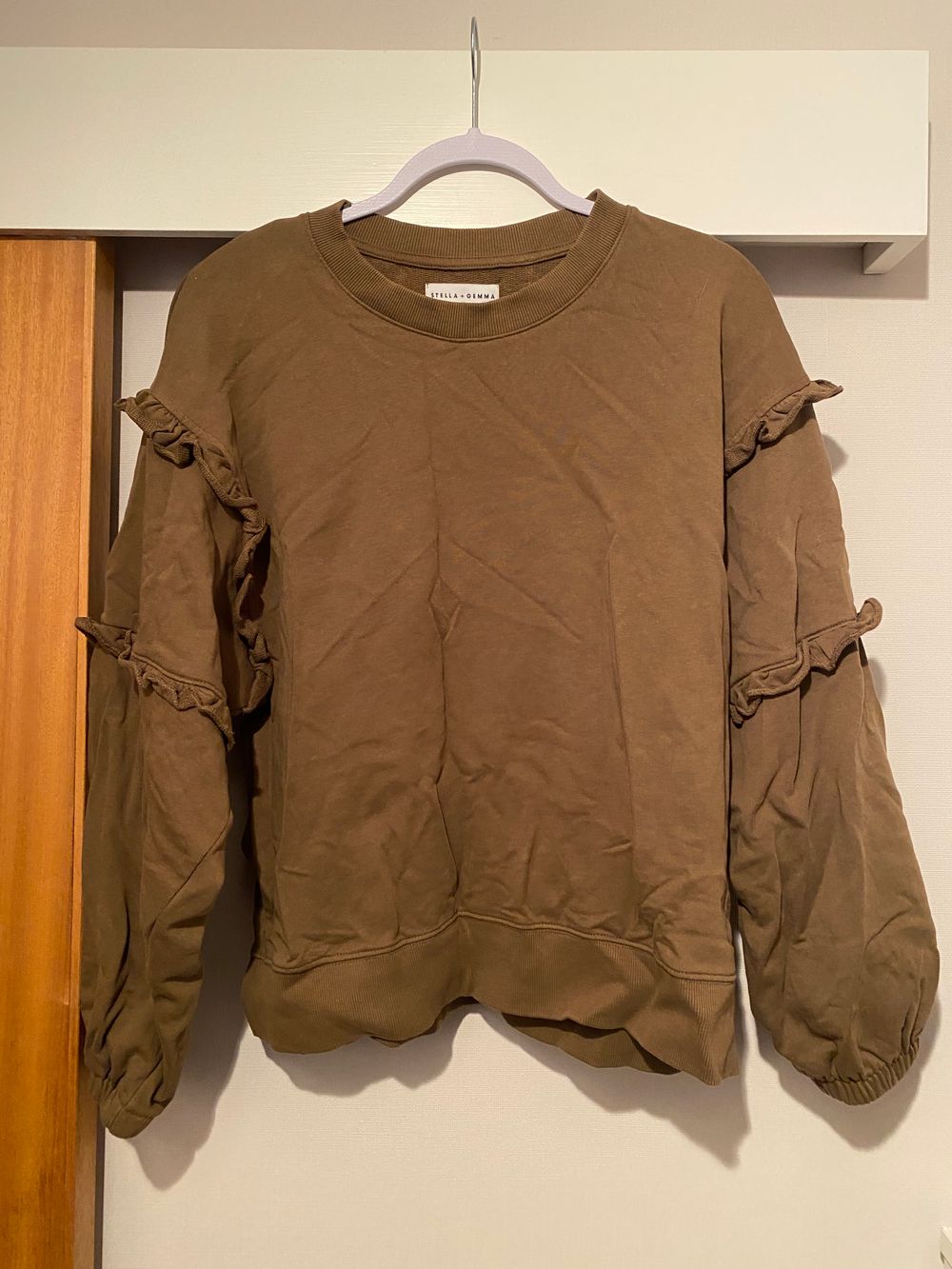 Stella + Gemma Khaki Jumper