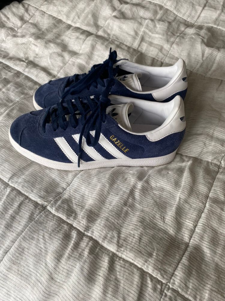 Adidas Blue Gazelle Sneakers