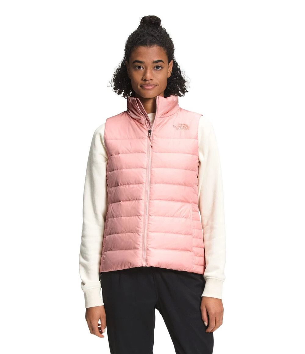 The North Face Pink Puffer Vest
