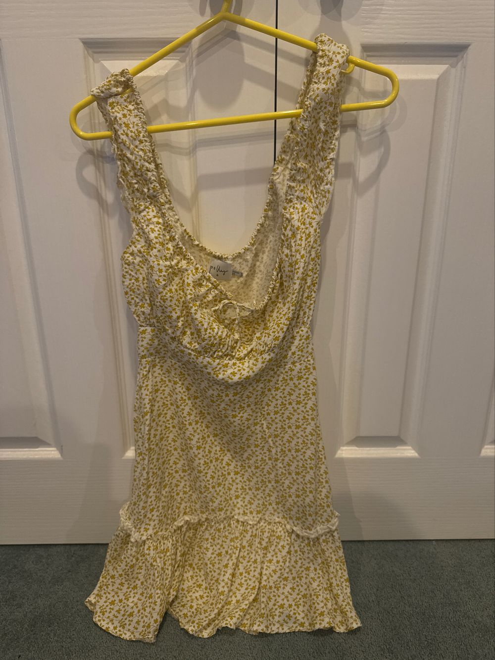 Princess Polly - Princess Polly Yellow Mini Dress on Designer Wardrobe