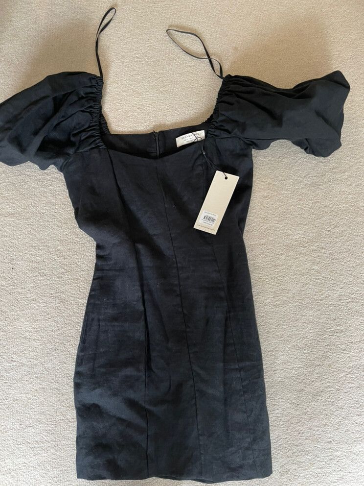 black 6 dresser Rent Bec + Bridge Black Lady Lila Midi Dress