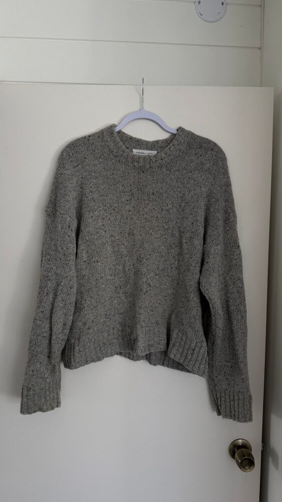 Assembly Label Grey Knit