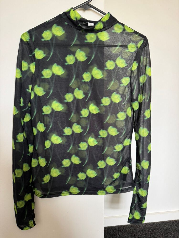 Topshop Mesh Top