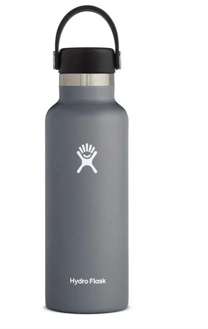 Standard Mouth Hydro Flask Stone 18oz