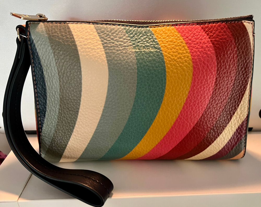 Paul Smith Swirls Clutch Bag AS NEW!
