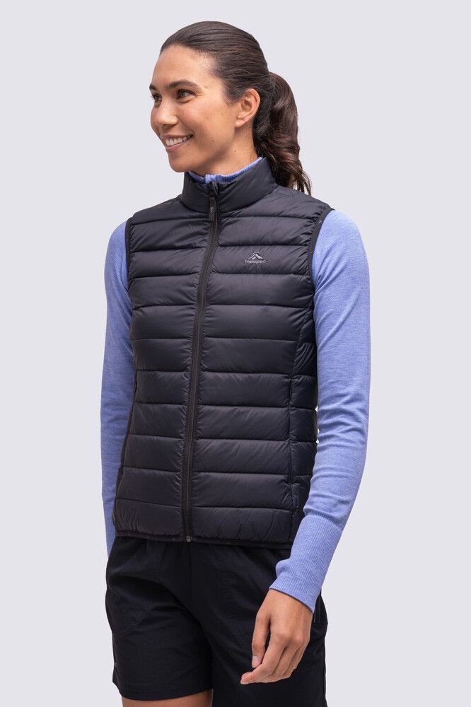 Macpac Black Puffer Vest
