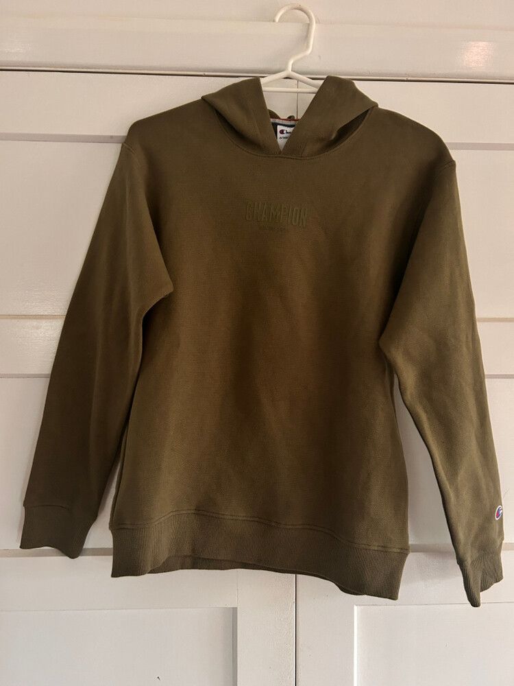 Champion Khaki Hoodie | Youth size 14