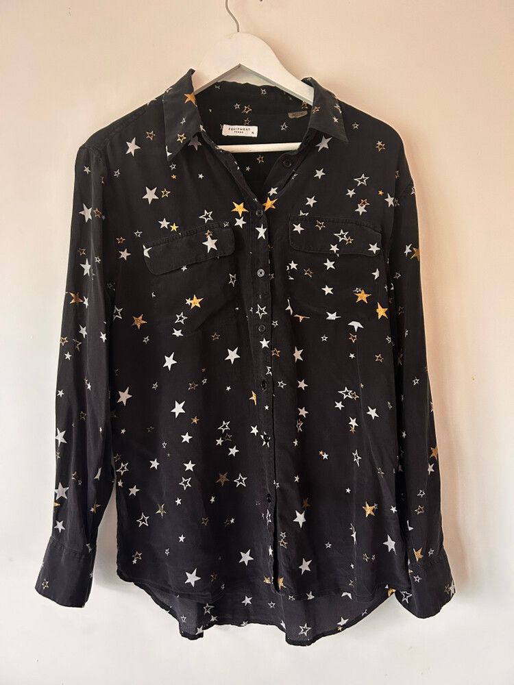 Equipment Silk Star Print Shirt