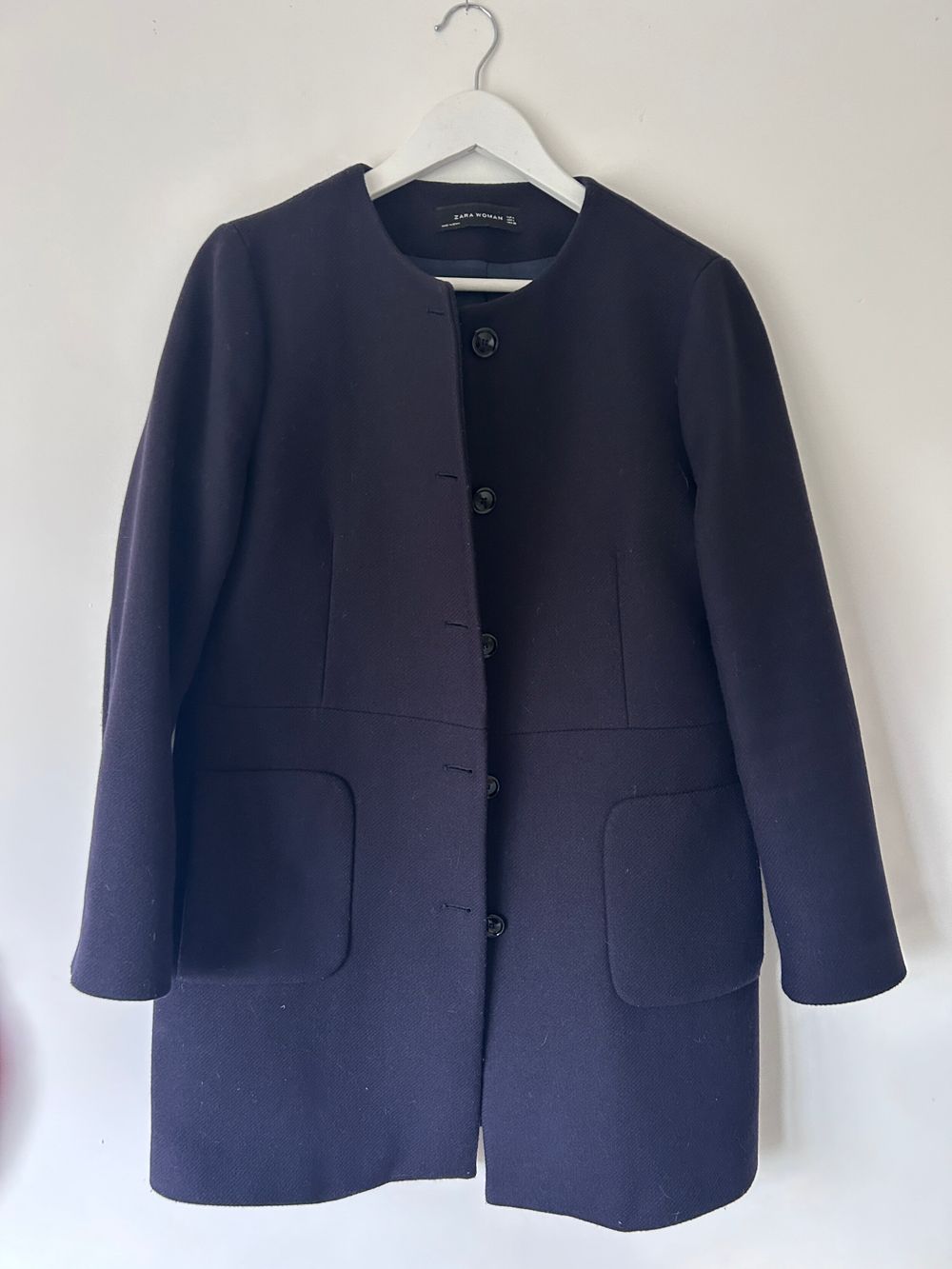 Zara Navy Coat