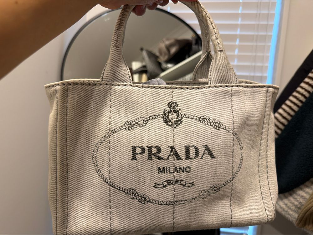 Prada Canapa Tote