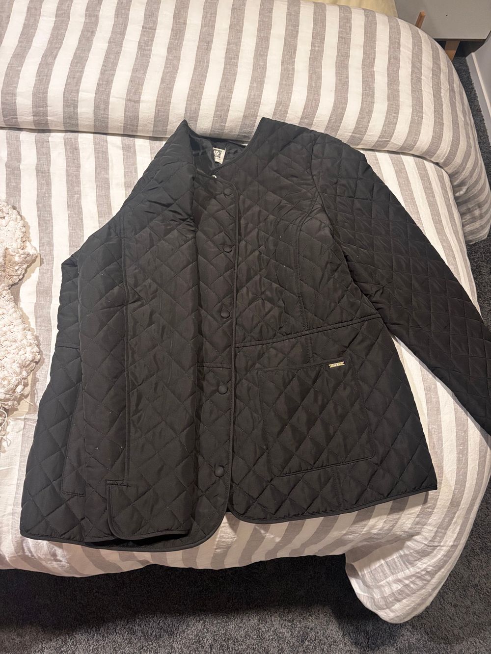 Quilted Black Jacket
