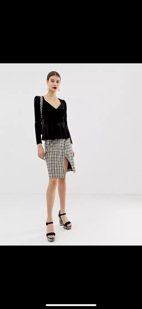 river island peplum