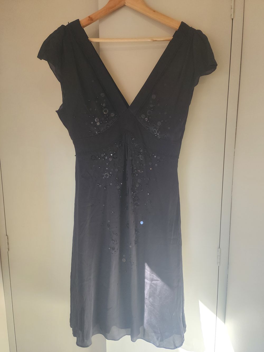 Hugo Boss Sequin Black Dress