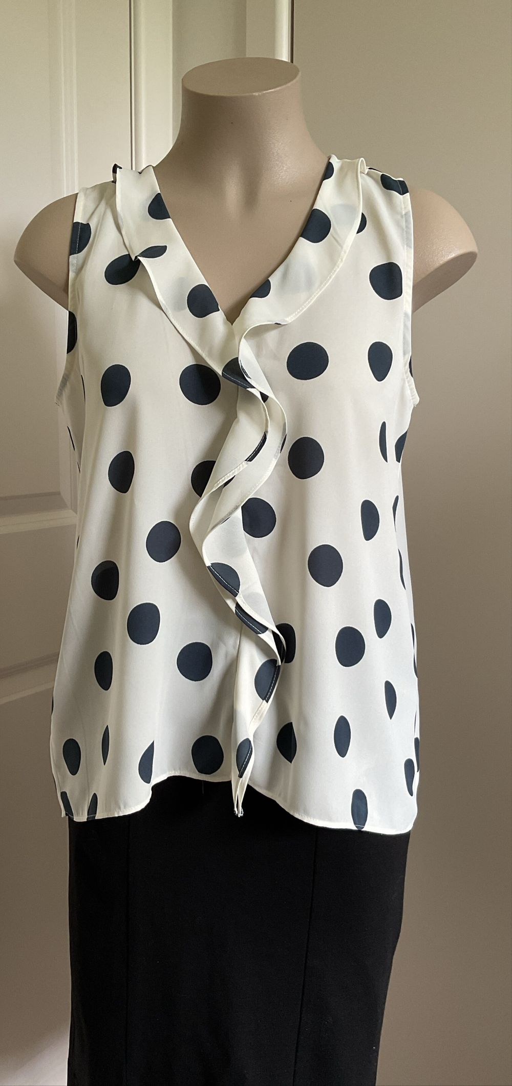 loft polka dot shirt
