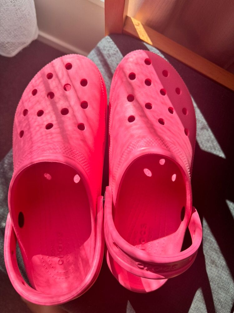 Croc High platform (Hot pink)
