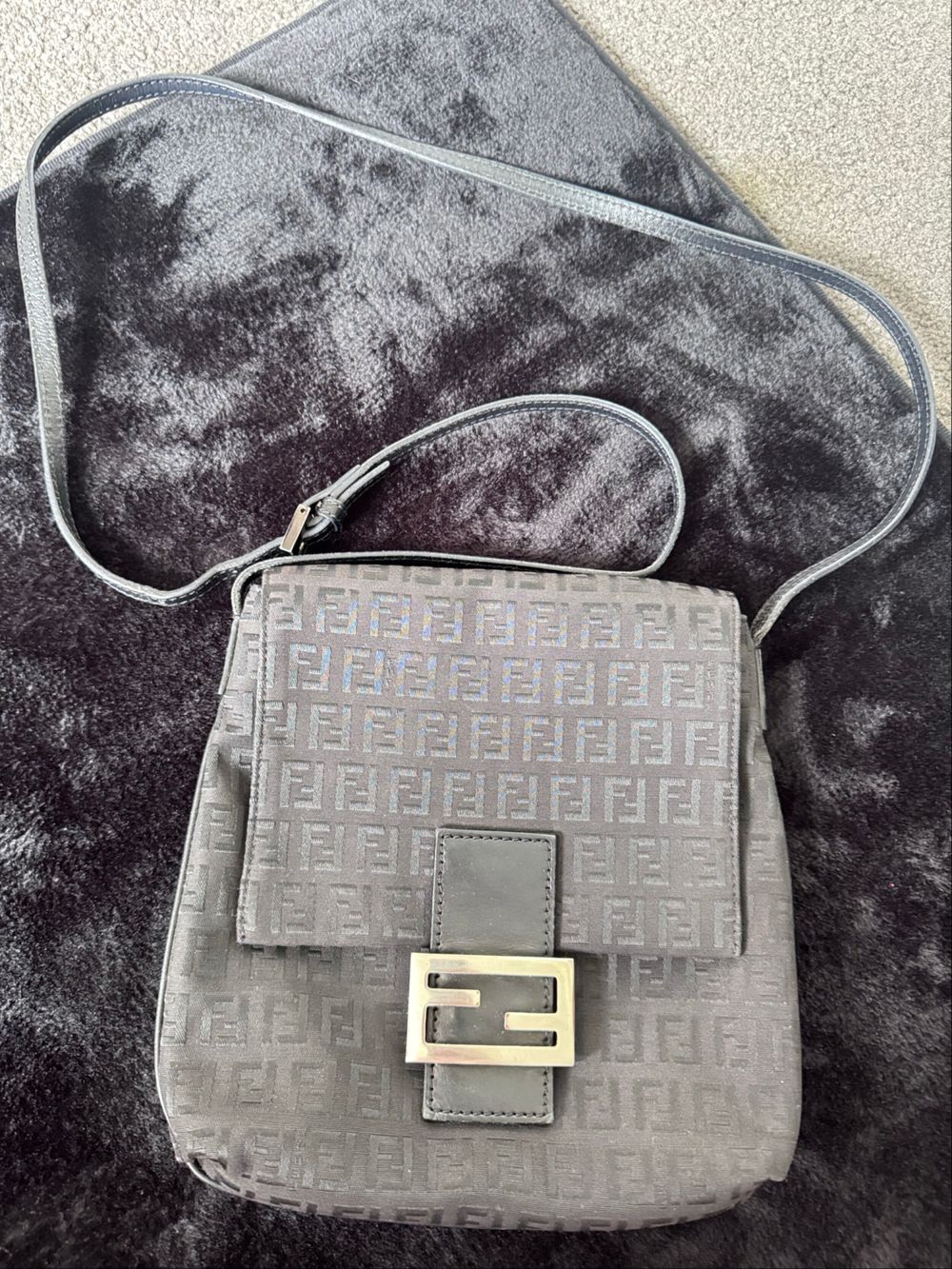 Fendi Zukka Crossbody Bag