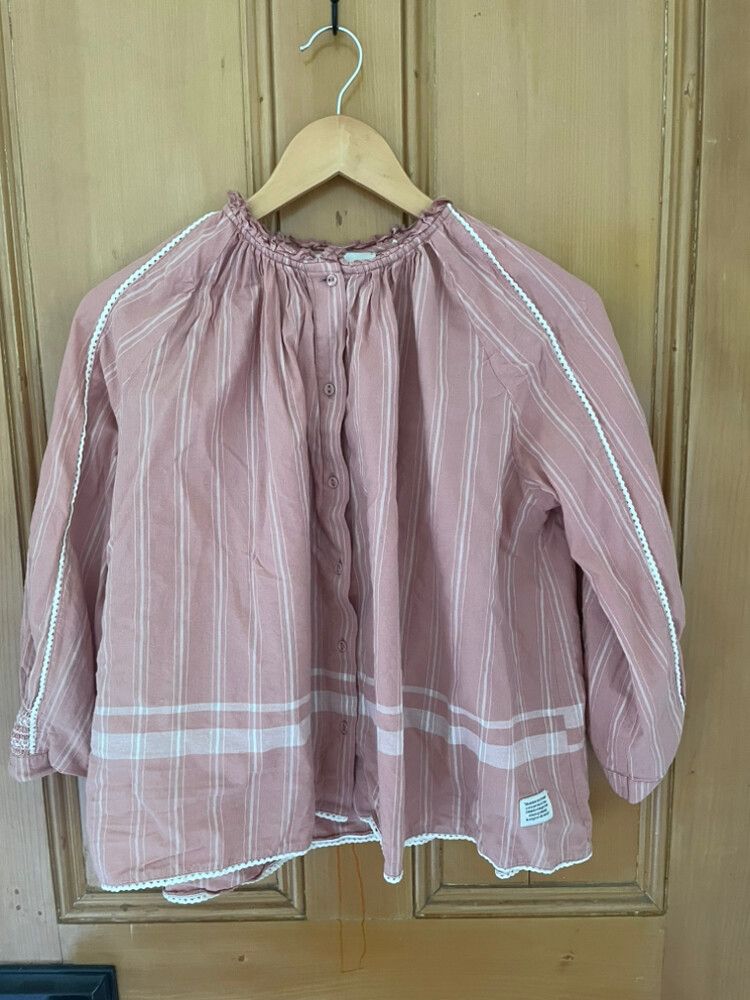 BOWER Striped Pink Blouse XS