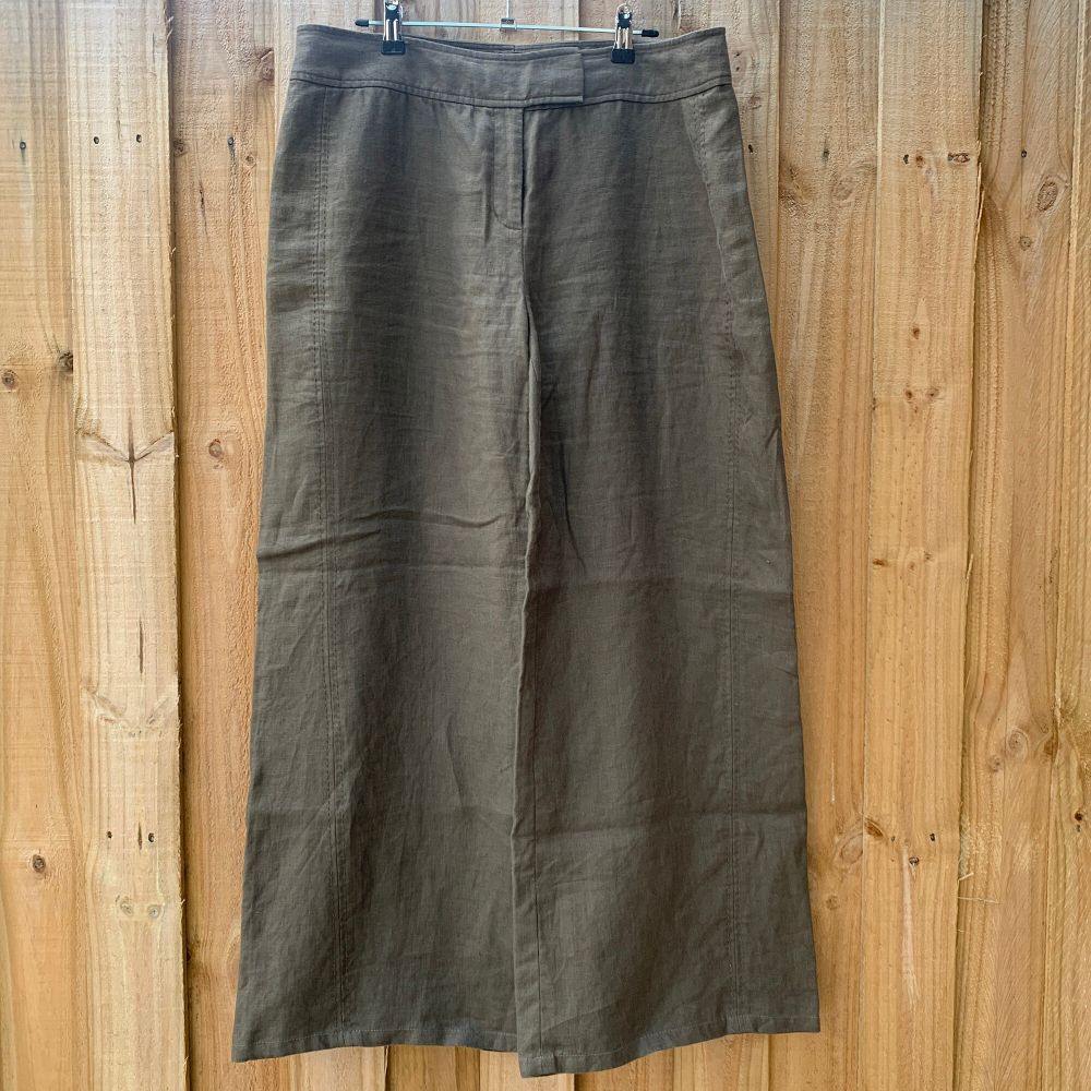 Fenn Wright Manson Khaki Linen Pants