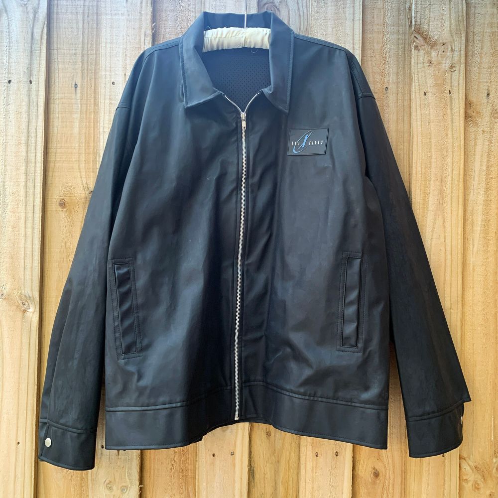 The X Files Black Faux Leather Jacket