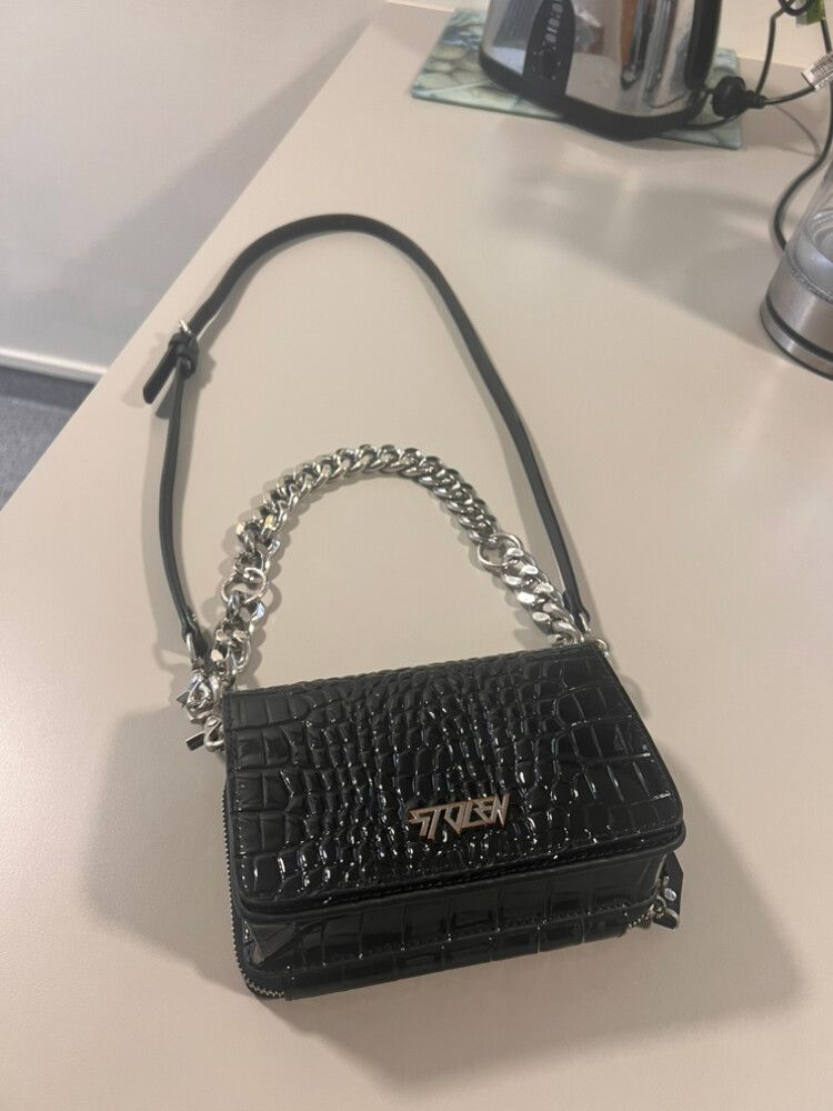 OFFERS WELCOME Stolen Girlfriend Black Crossbody Bag