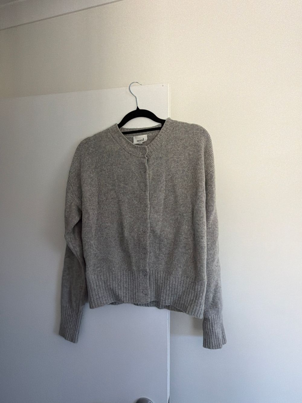 Seed 100% Wool Cardigan