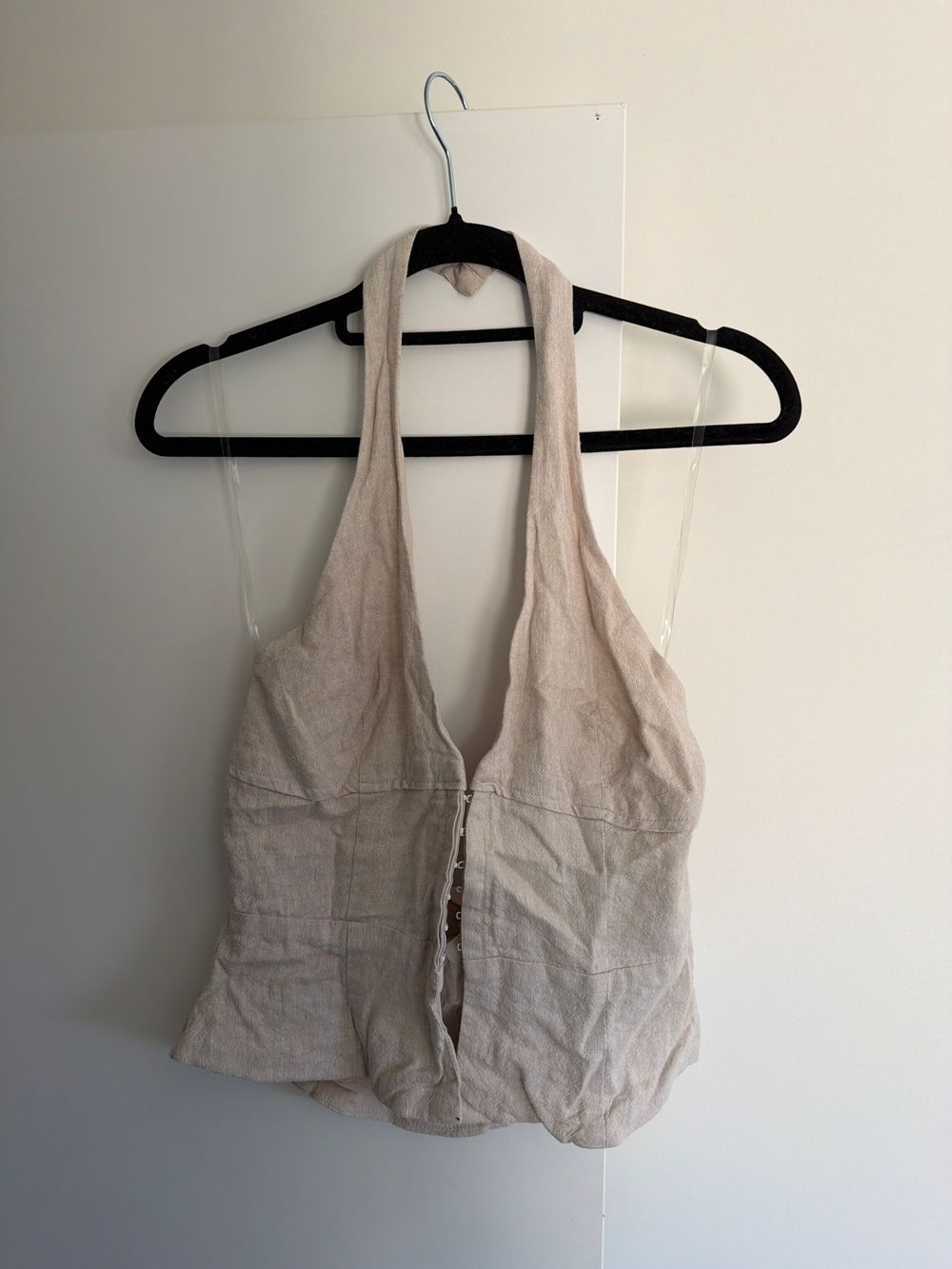 Glassons Oat Linen Blend Halter