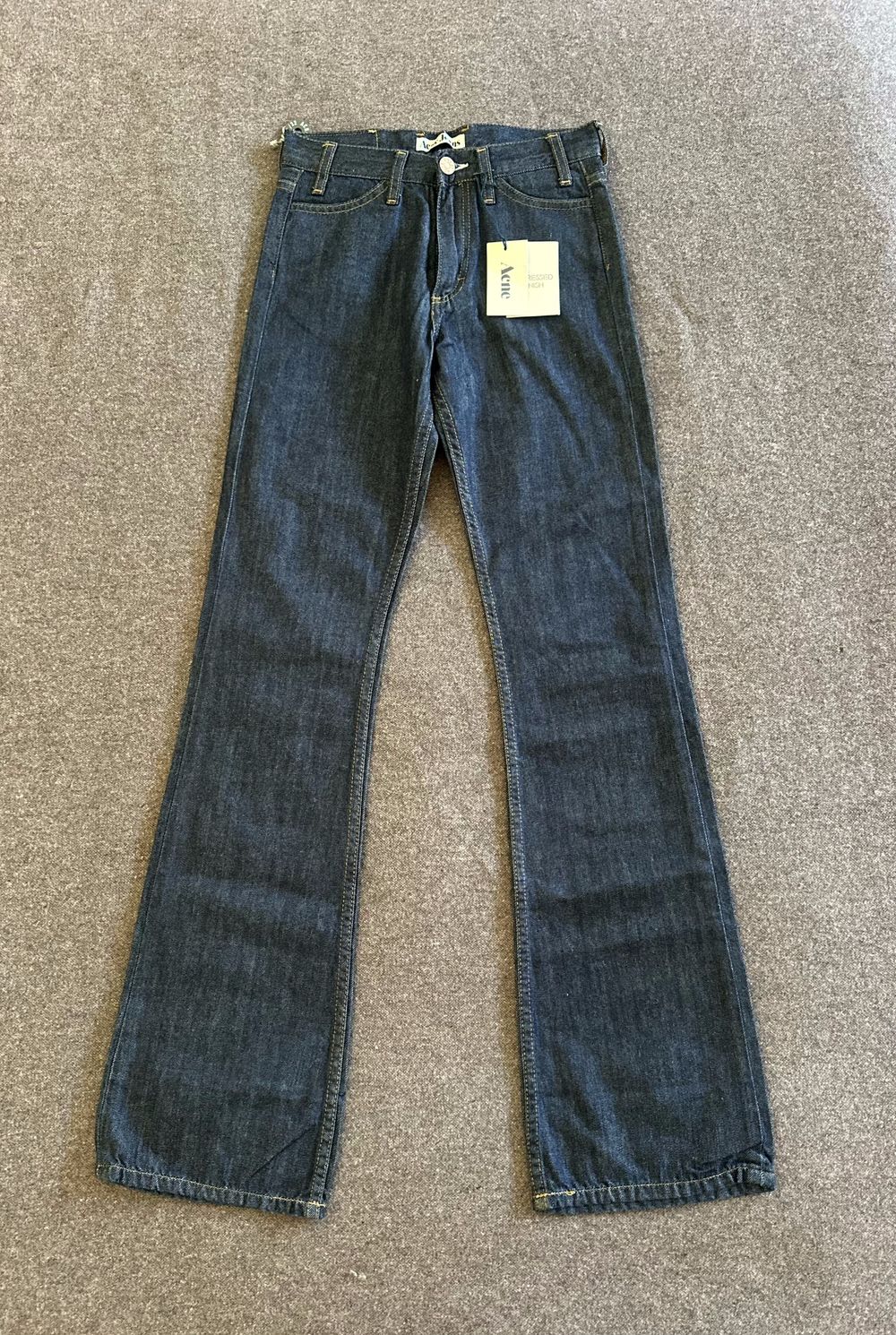 Acne Jeans Blue Flared Jeans