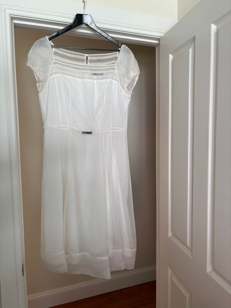 Boss White Dress