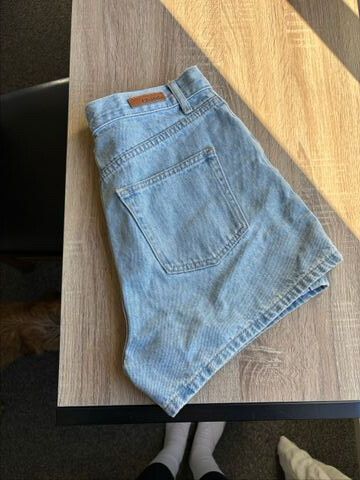Ghanda Blue Denim Shorts