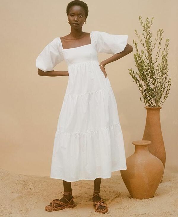 Faithfull the Brand - Kiona Midi Dress on Designer Wardrobe