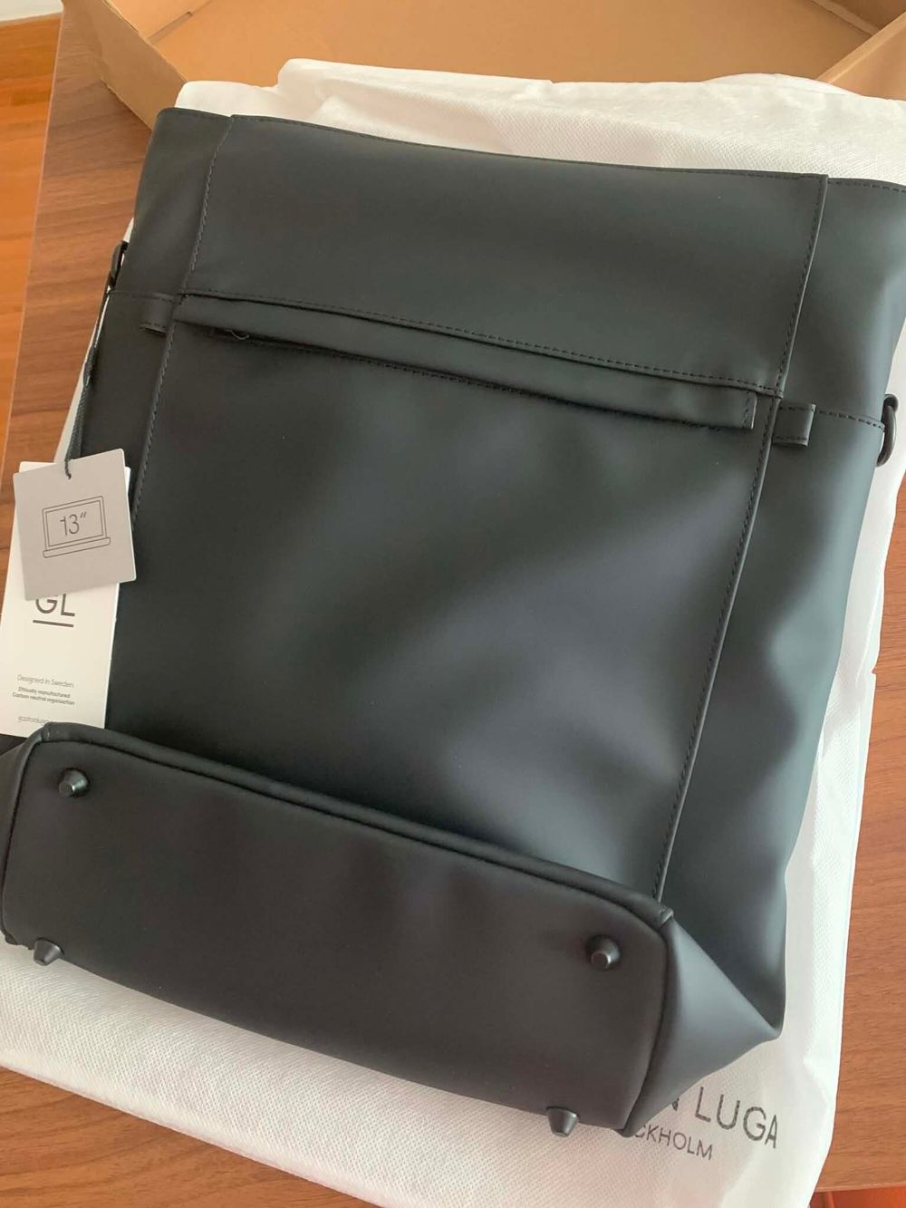 Brand New Gaston Luga Convertible Backpack / Side Bag (Waterproof)