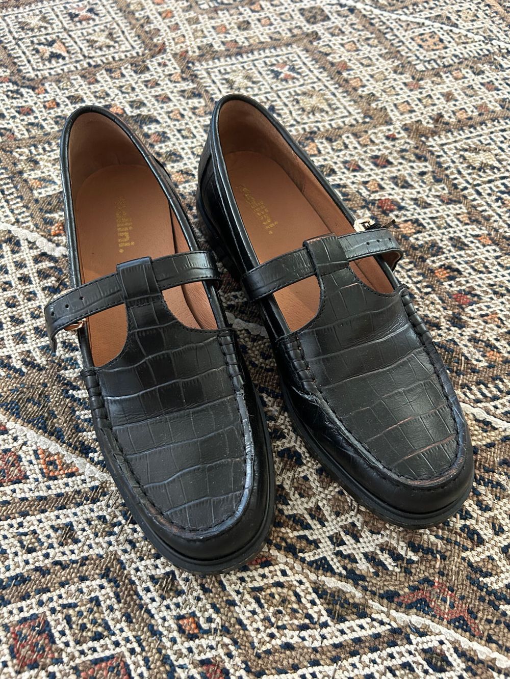 Mollini Black Leather Shoes