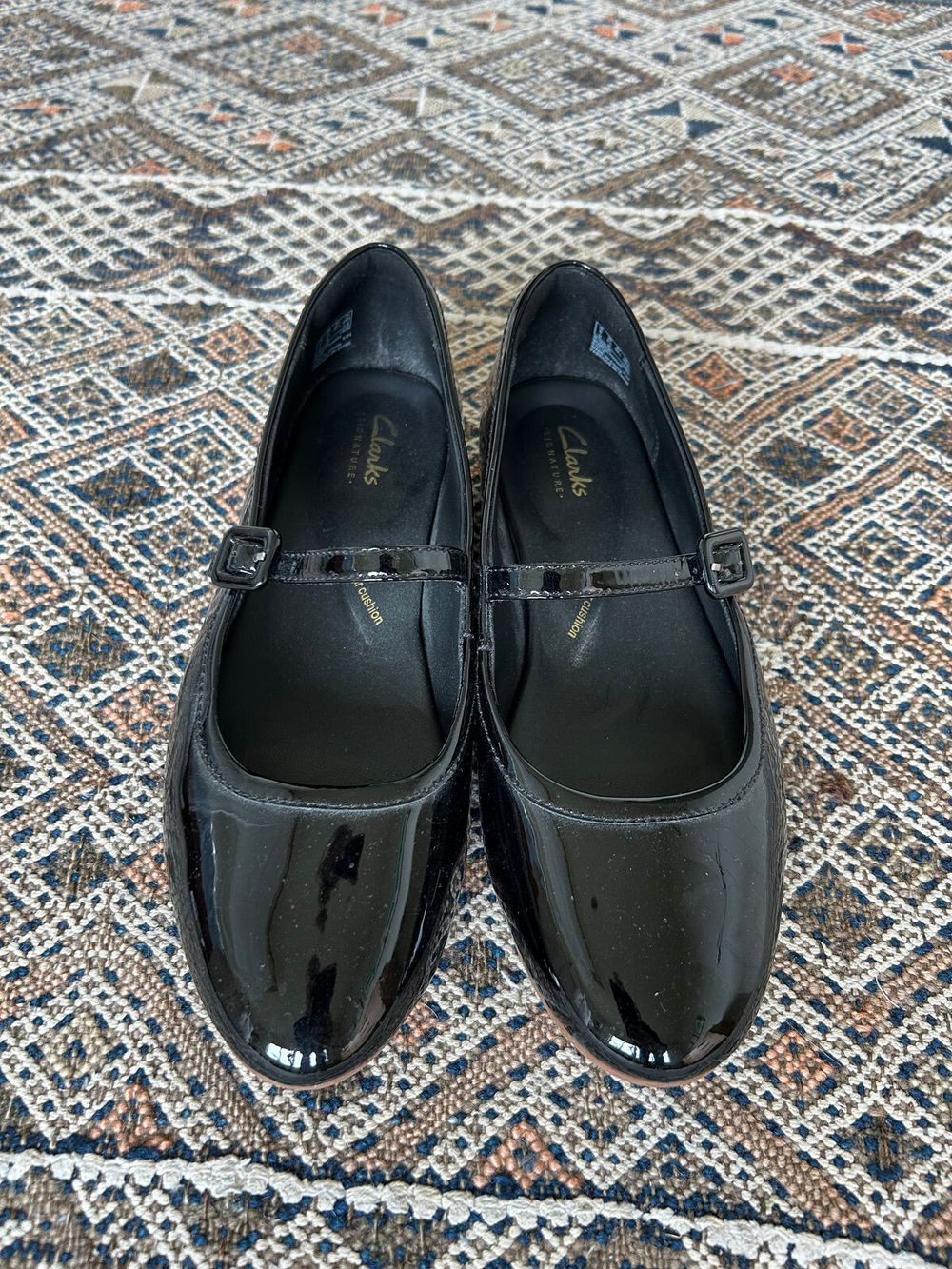 Clarks Black Ballet Flats
