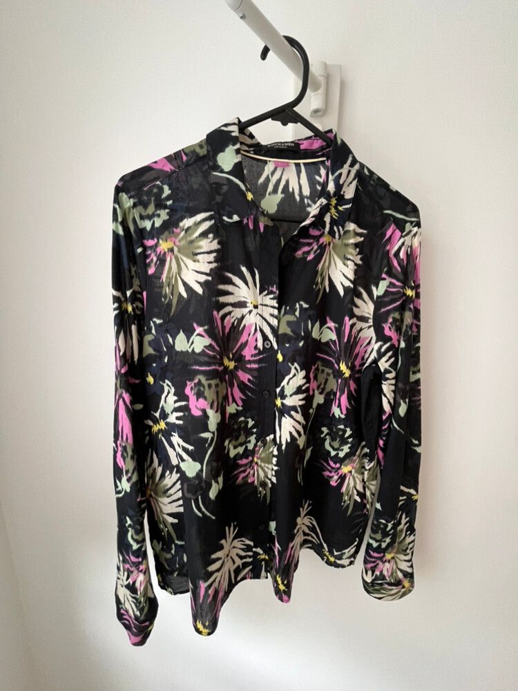 Scotch & Soda 100% Cotton Floral Blouse