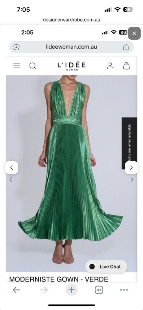 L'IDE Women's Dresses on Designer Wardrobe
