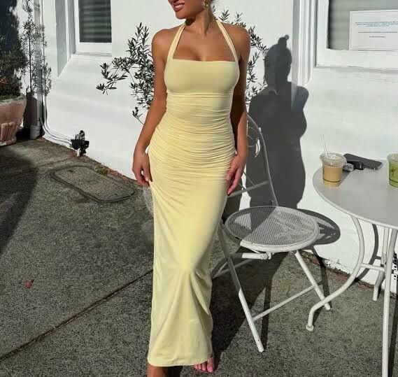 Sold-Out Hailey Halter Dress